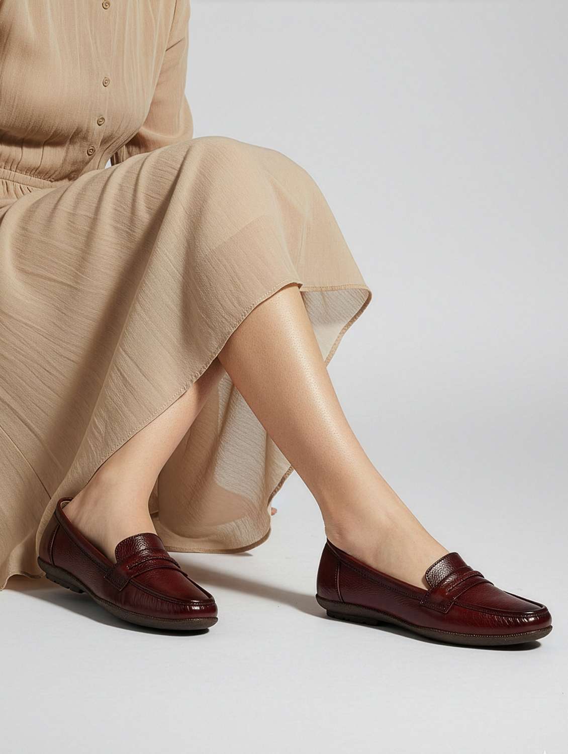 women solid slip on ballerina - 22324435 -  Standard Image - 5