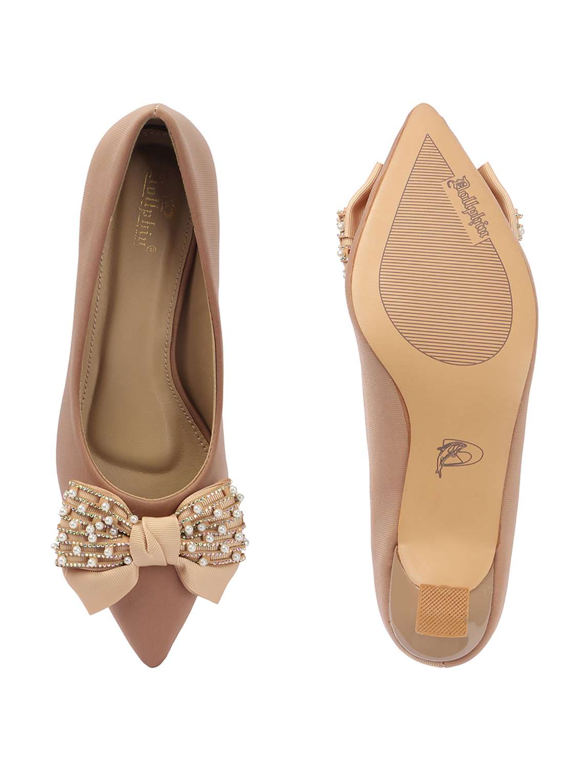 women solid slip on pump - 22324442 -  Standard Image - 3