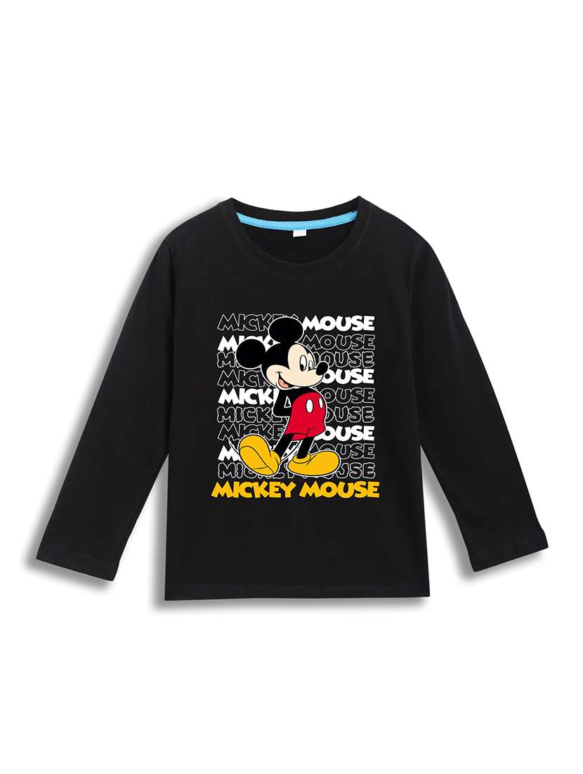 girls printed long sleeve tee