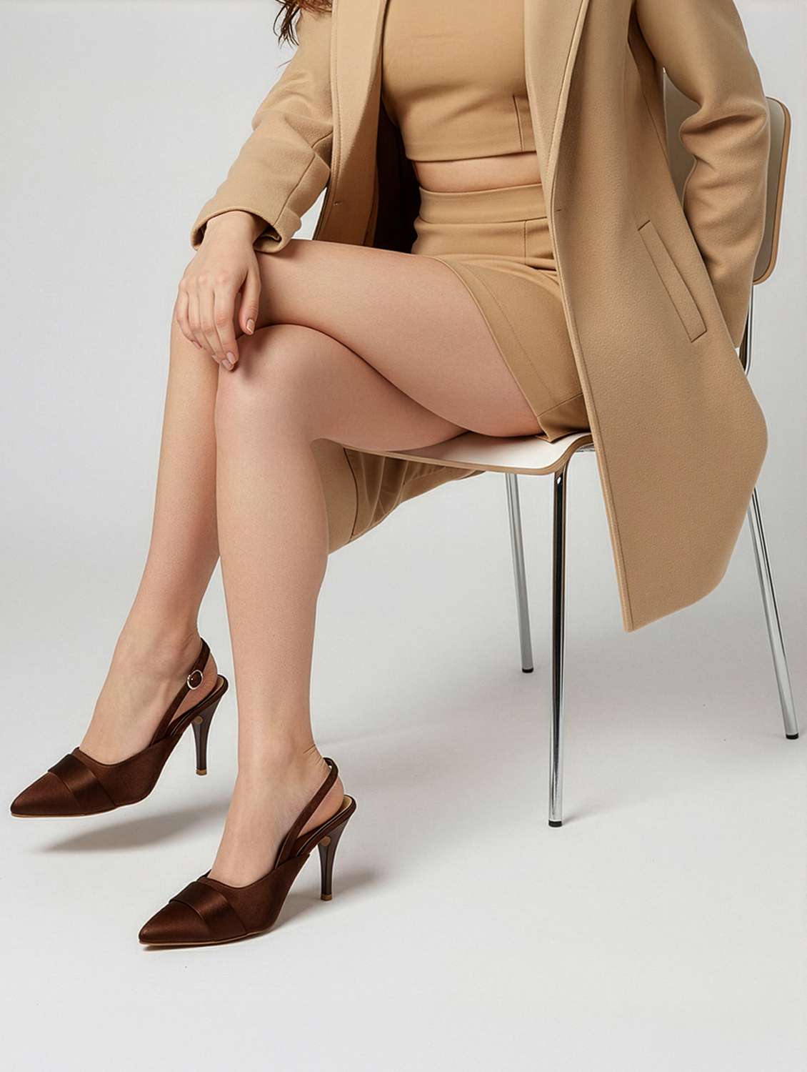 women solid slip on pump - 22324473 -  Standard Image - 5