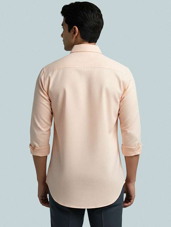 men solid long sleeve short kurta - 22327395 -  Standard Image - 3