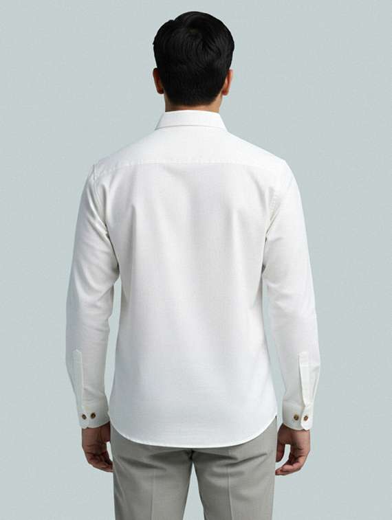Men Solid Long Sleeve Short Kurta - 22327408 -  Standard Image - 3