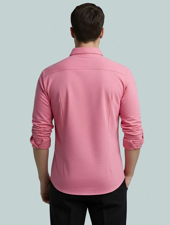 men solid long sleeve short kurta - 22327438 -  Standard Image - 3