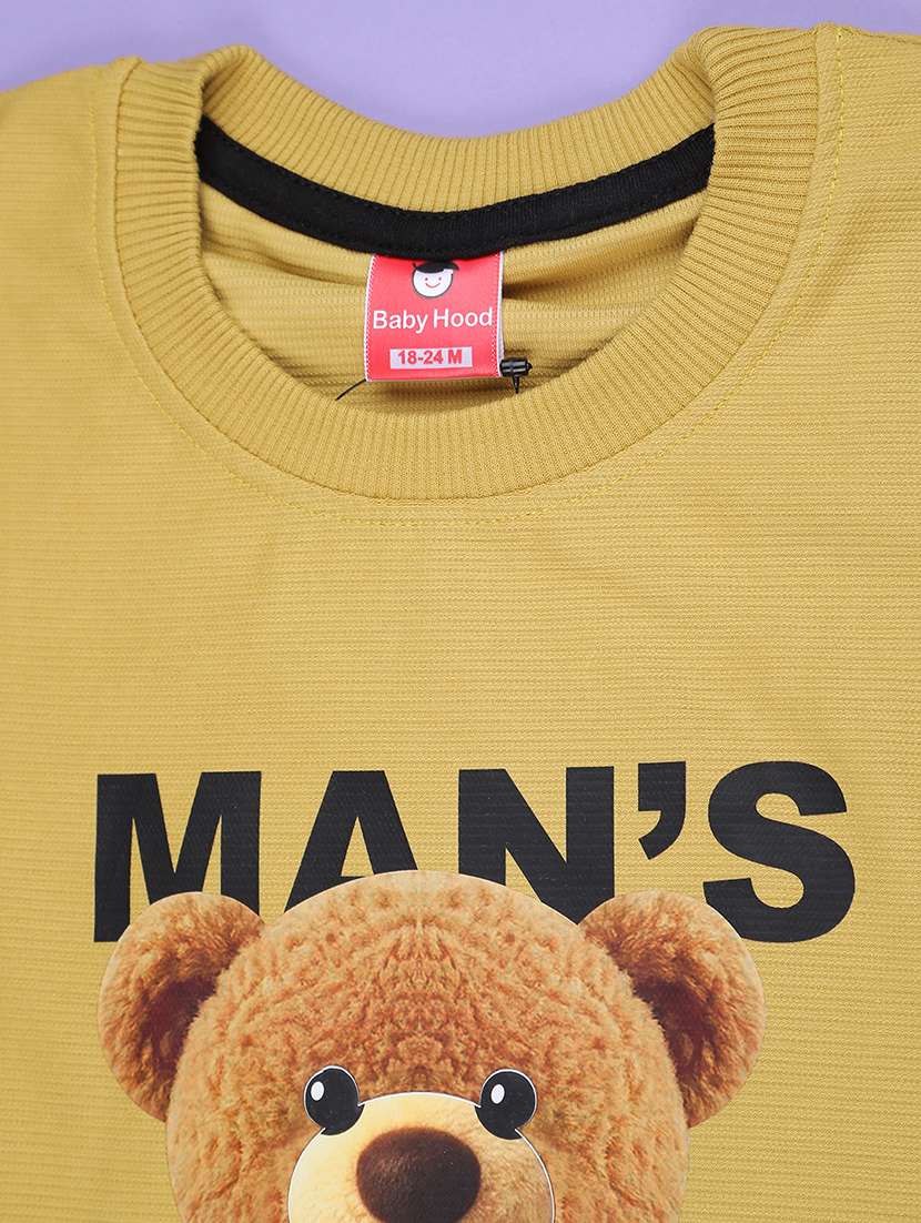 yellow cotton combo infant twin set - 22327731 -  Standard Image - 3