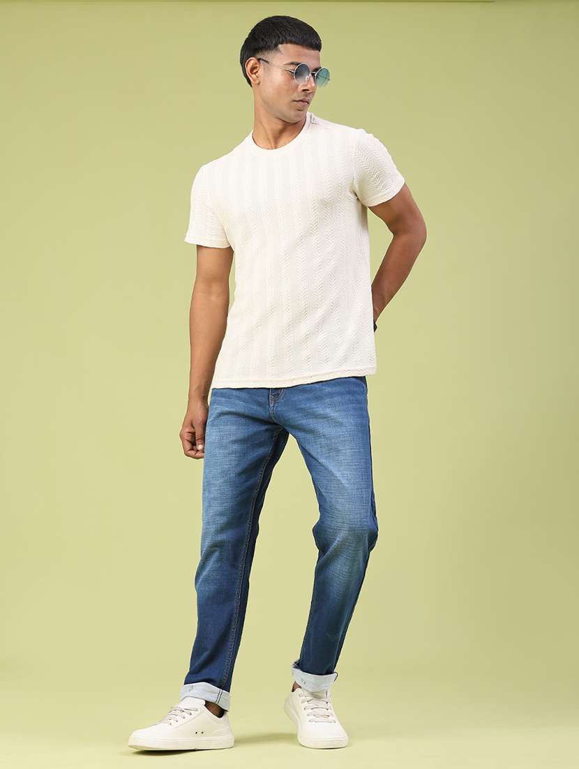 men washed mid rise full length jeans - 22328016 -  Standard Image - 5