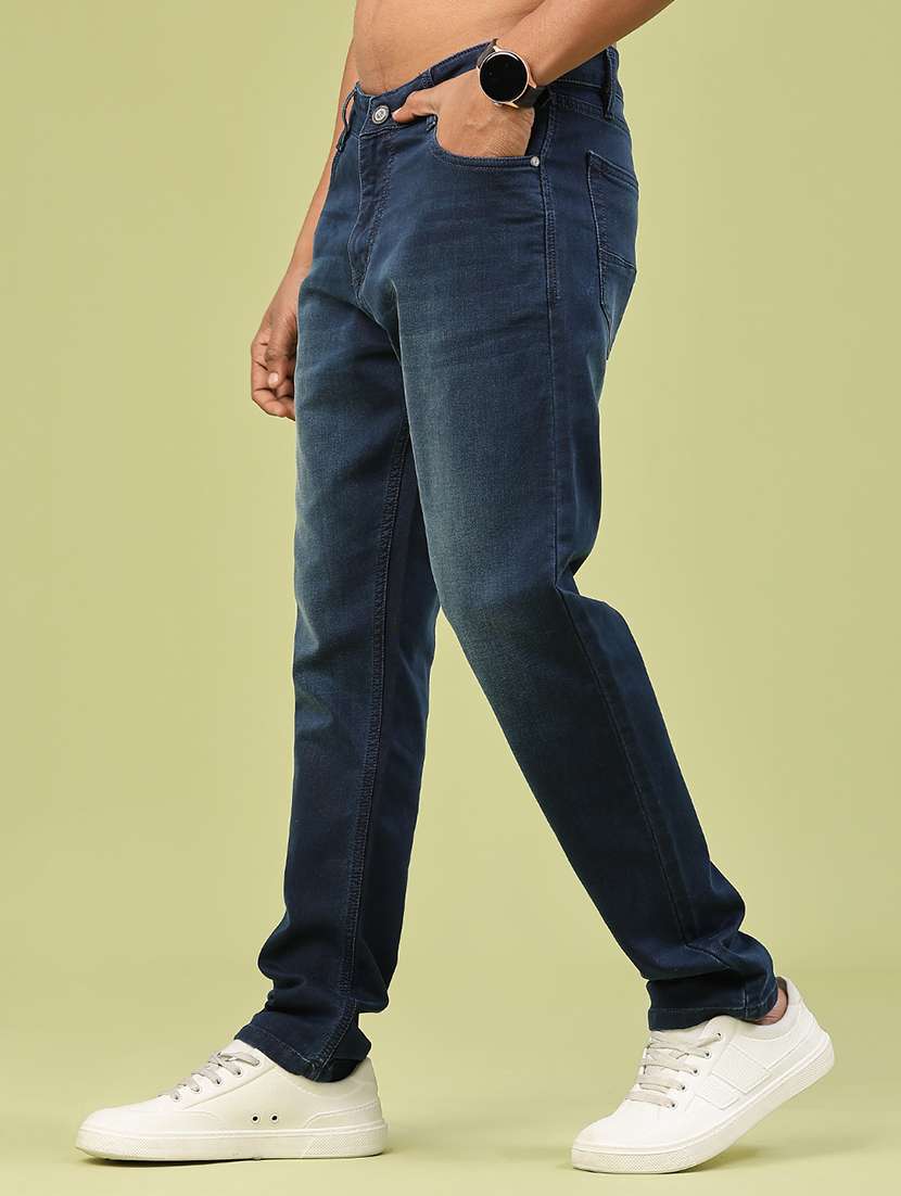 men washed mid rise full length jeans - 22328020 -  Standard Image - 3
