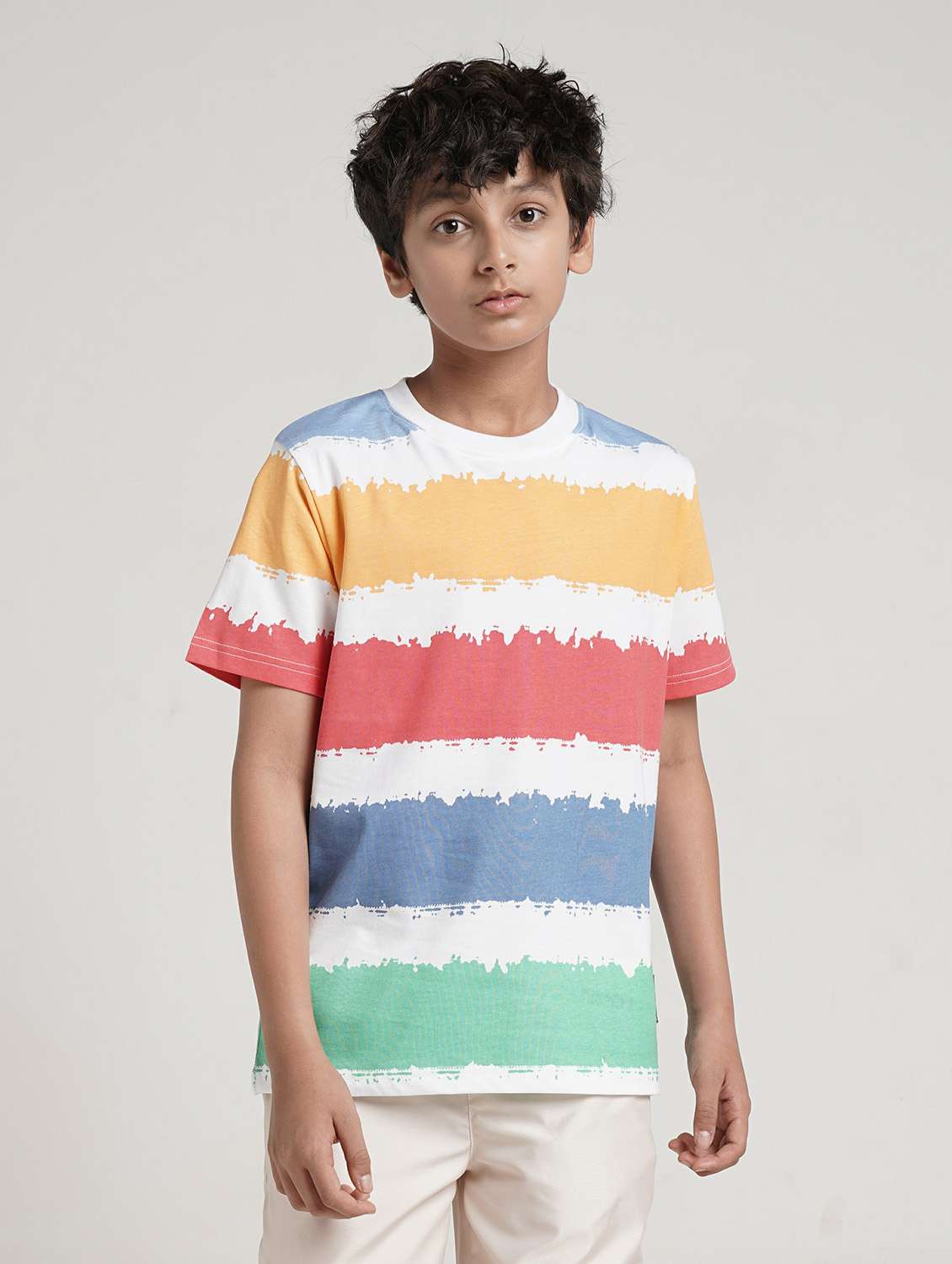 boys printed short sleeve t-shirt