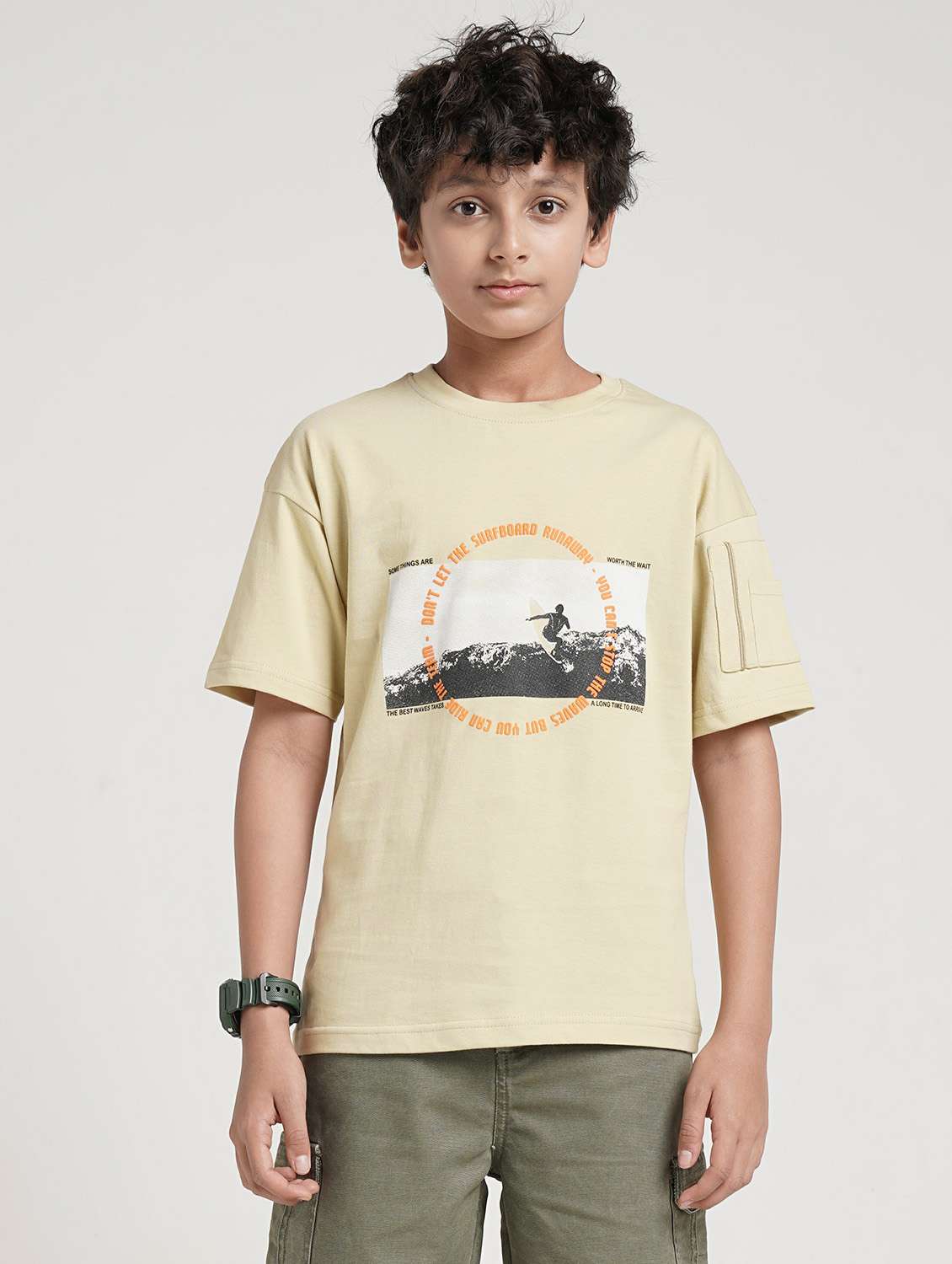 boys printed short sleeve t-shirt