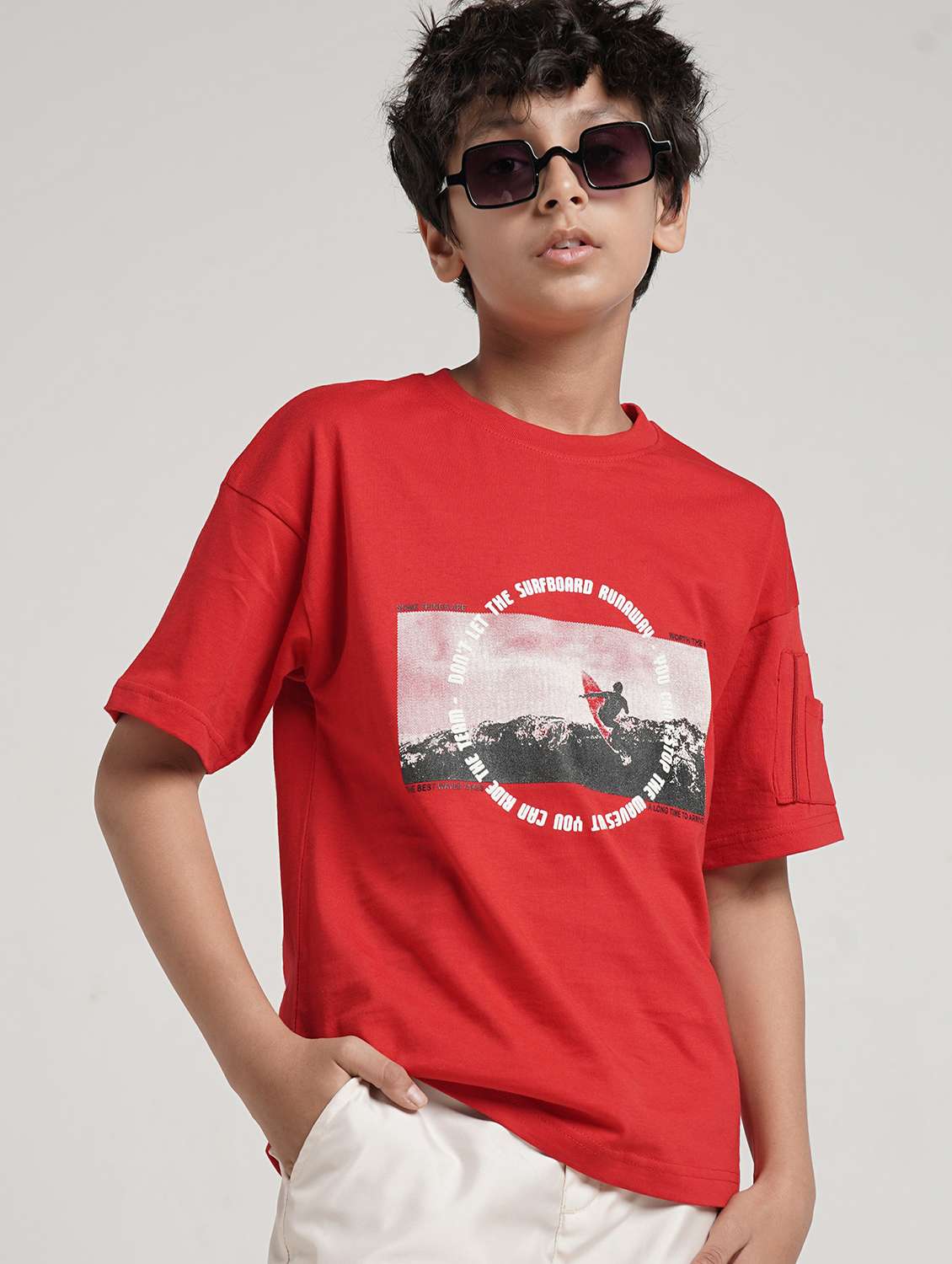 boys printed short sleeve t-shirt