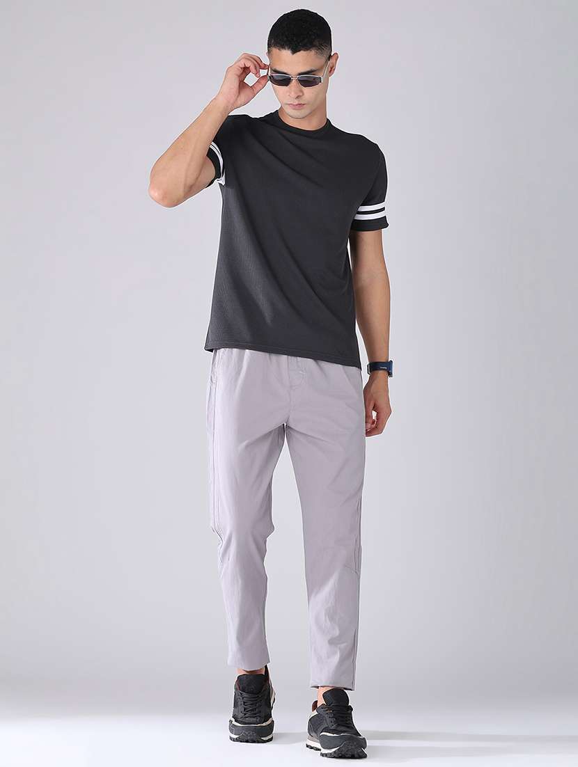 men taped short sleeves regular fit t-shirt - 22328222 -  Standard Image - 5