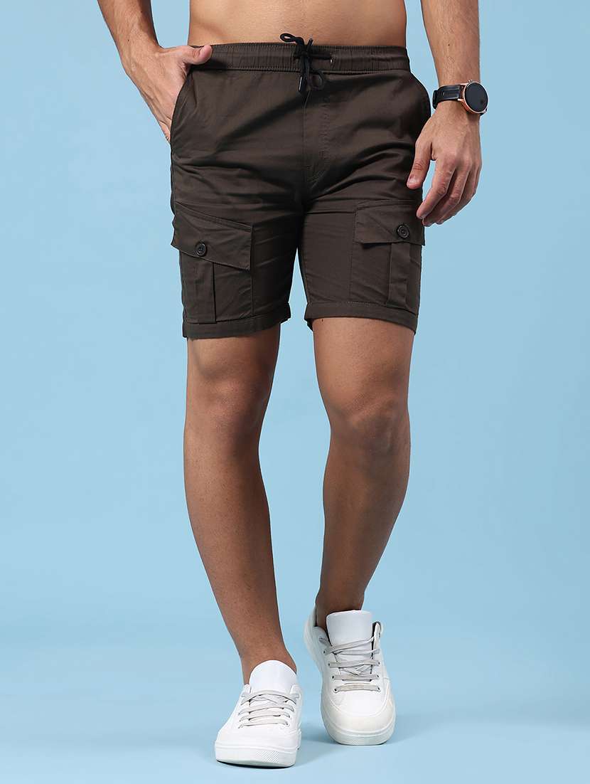 olive cotton  short