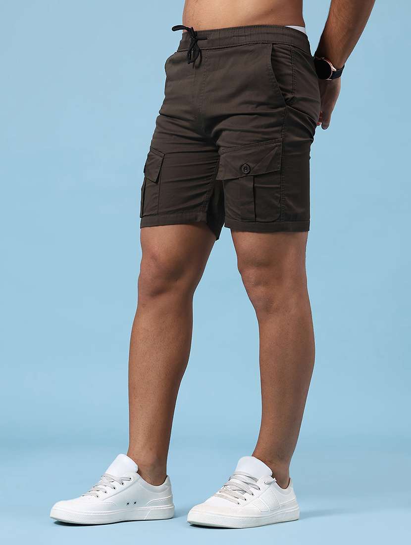 olive cotton  short - 22328240 -  Standard Image - 3