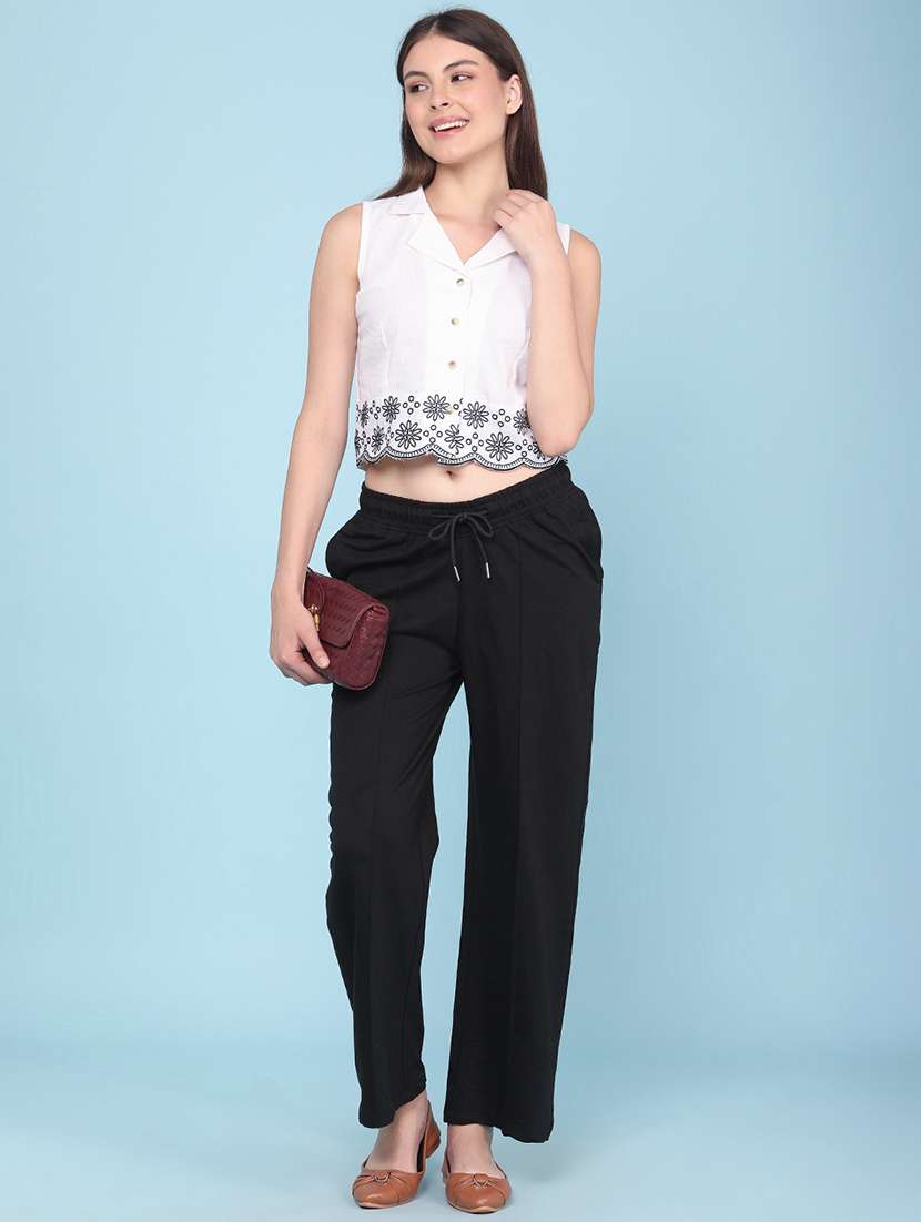 women embroidered sleeveless vest top - 22328406 -  Standard Image - 5