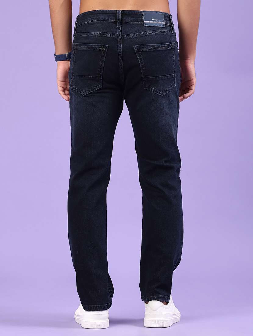 men washed mid rise full length jeans - 22328904 -  Standard Image - 3