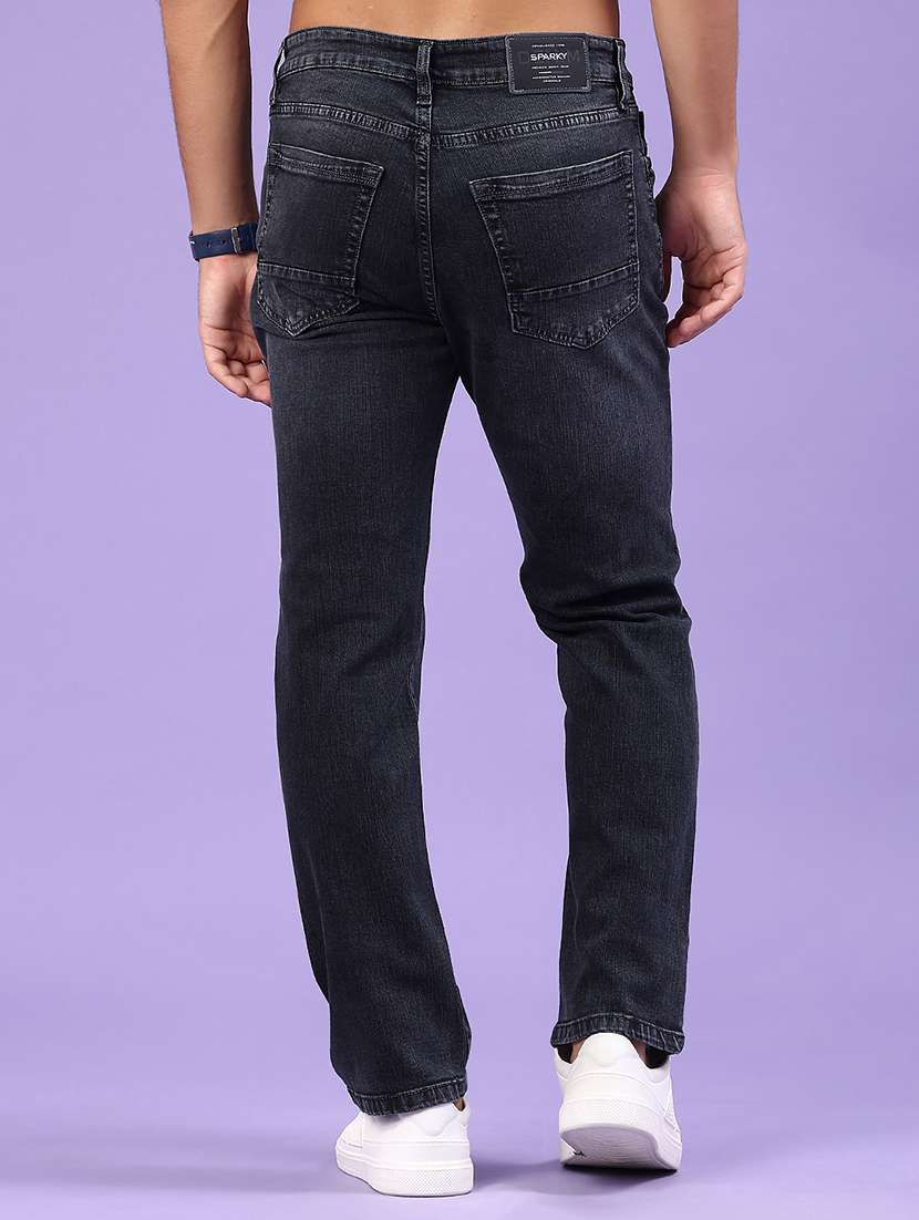 men washed mid rise full length jeans - 22328907 -  Standard Image - 3