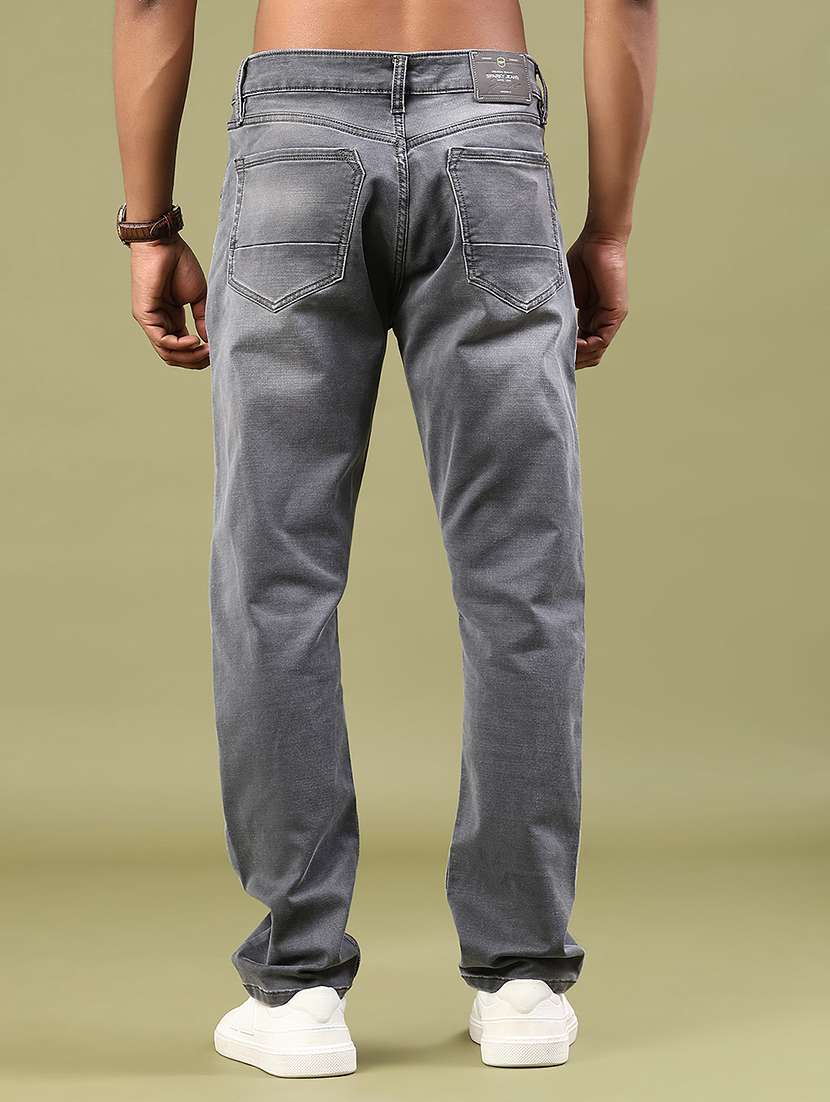 men washed mid rise full length jeans - 22328913 -  Standard Image - 3