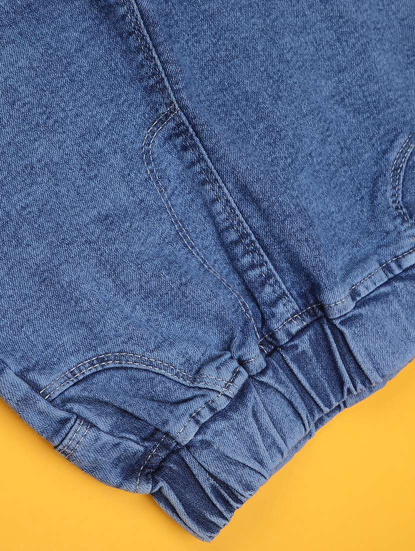 Girls Solid Mid Rise Bootcut Jean - 22329176 -  Standard Image - 3