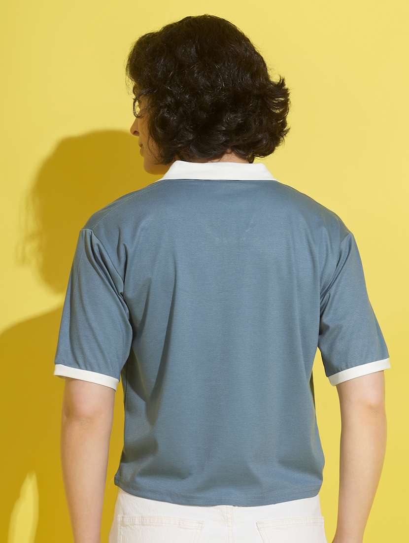 women printed short sleeve polo t-shirt - 22329200 -  Standard Image - 3