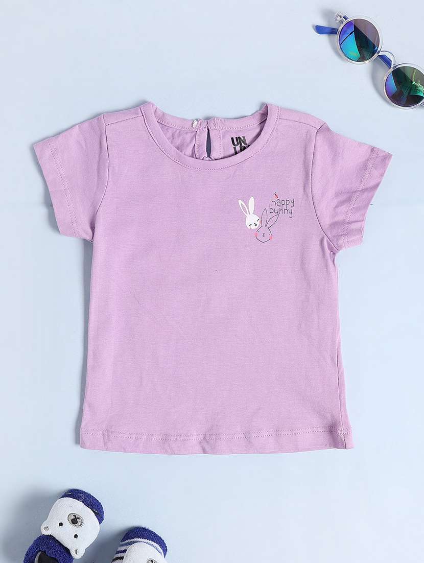 multi colored cotton front print tee - 22329234 -  Standard Image - 3