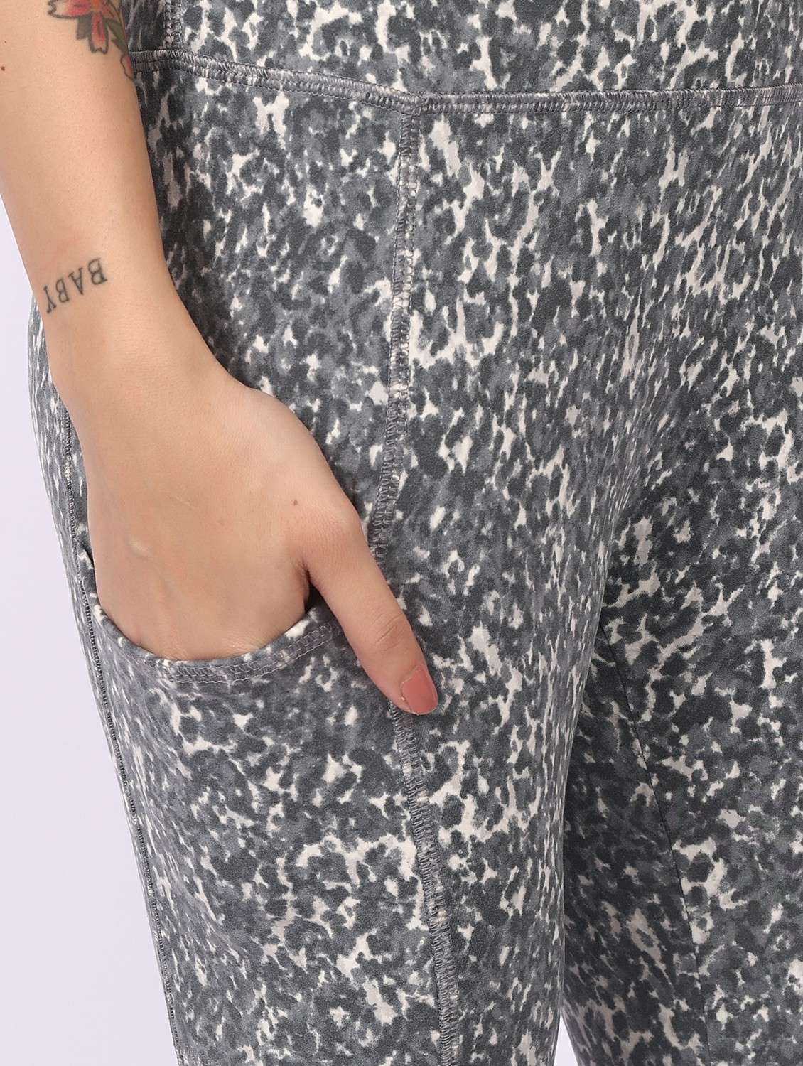 women printed active wear co-ord set - 22329239 -  Standard Image - 5