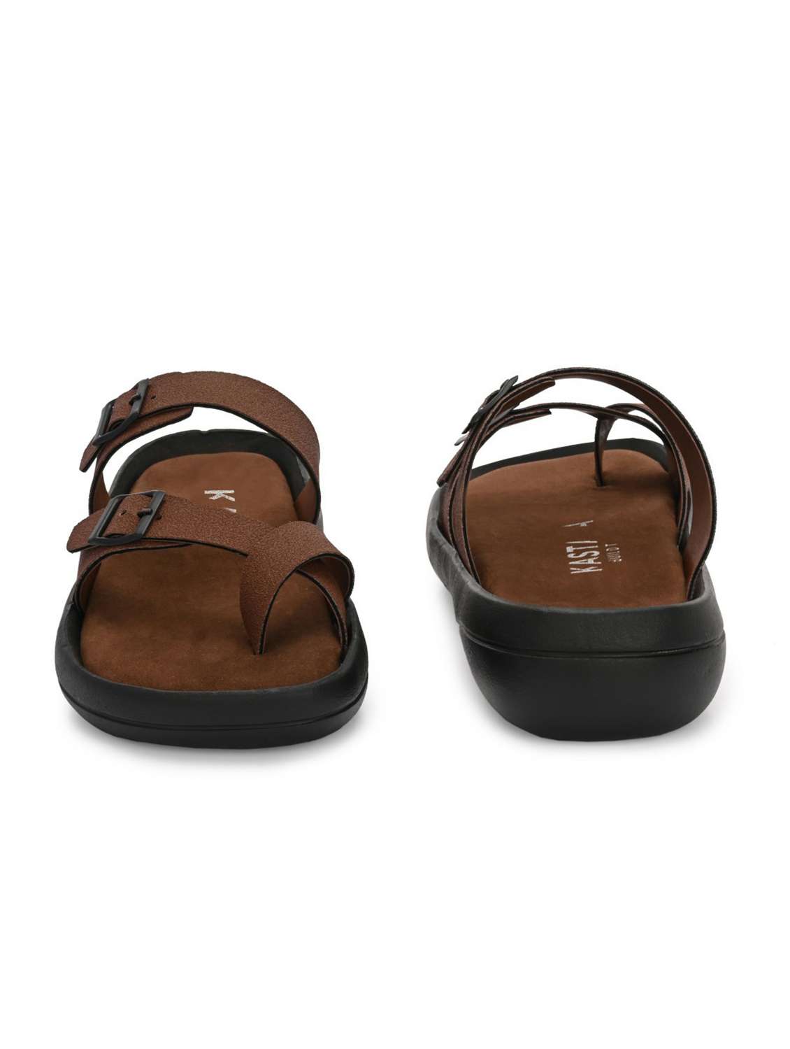 men tan toe seperator sandal - 22329243 -  Standard Image - 5