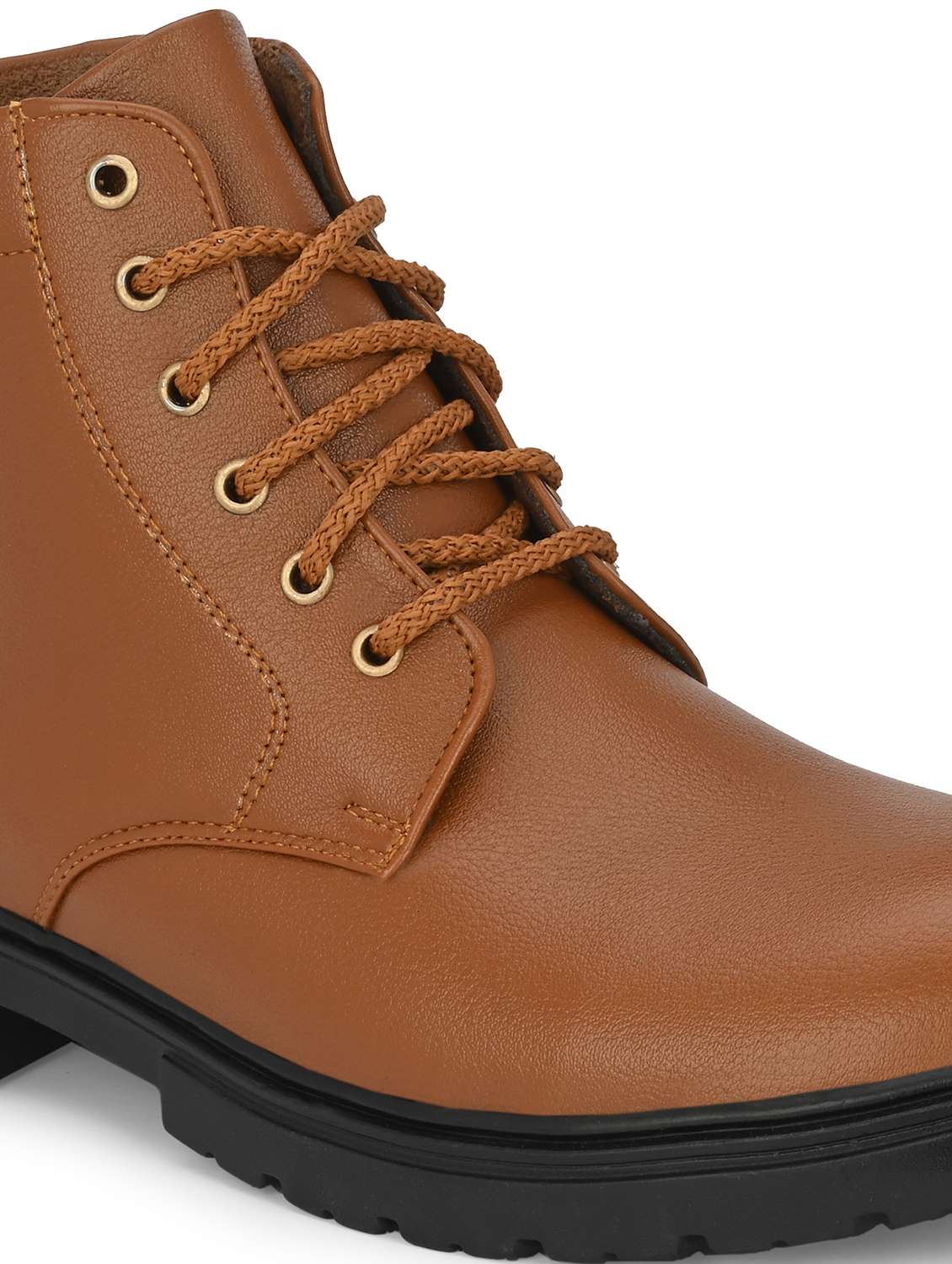men tan lace up boot - 22329447 -  Standard Image - 5