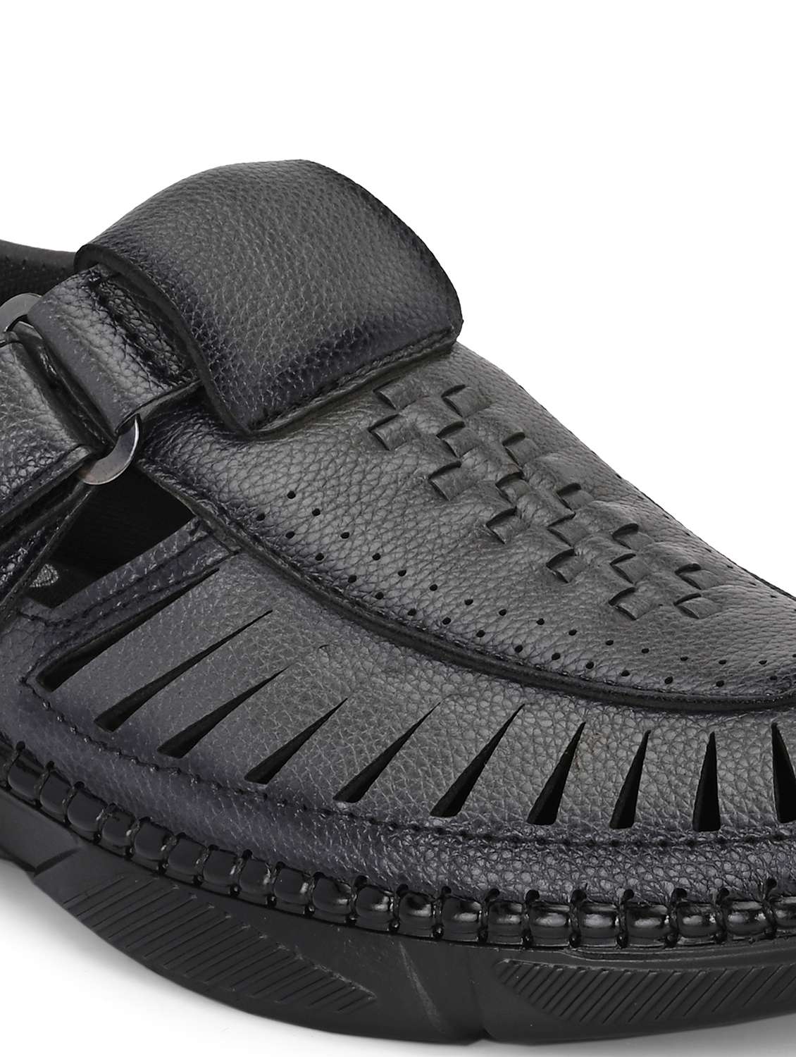 men grey slip on sandal - 22329462 -  Standard Image - 5