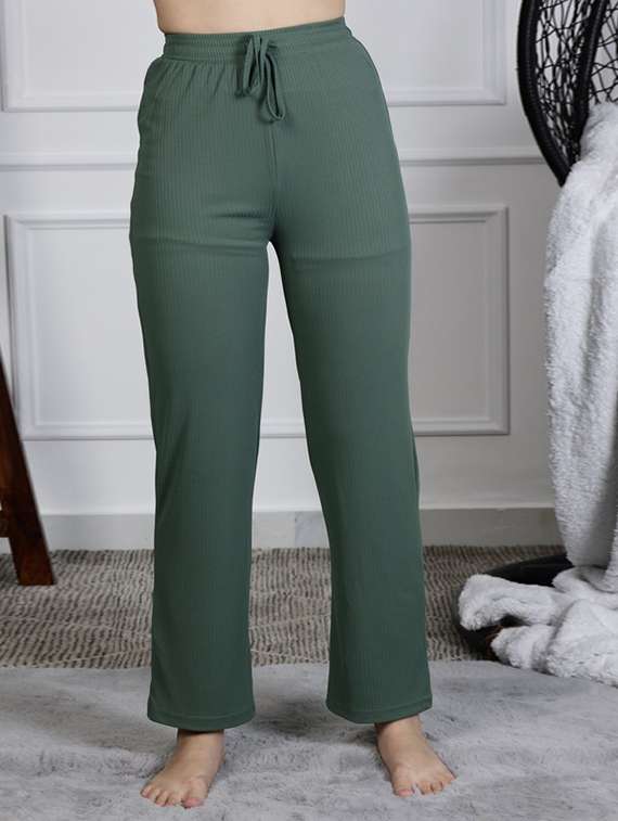 women solid nightwear pyjama set - 22329942 -  Standard Image - 5
