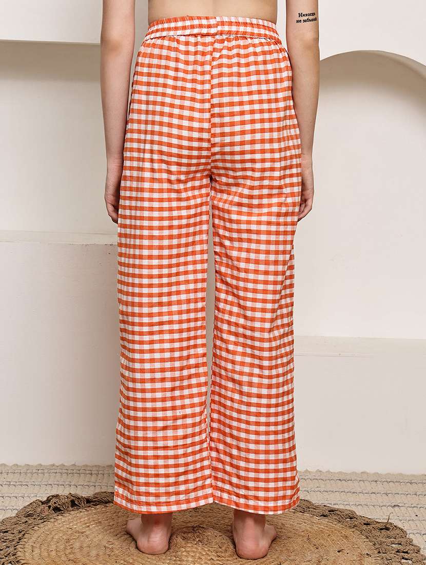 women mid rise loung wear pajama - 22330023 -  Standard Image - 3