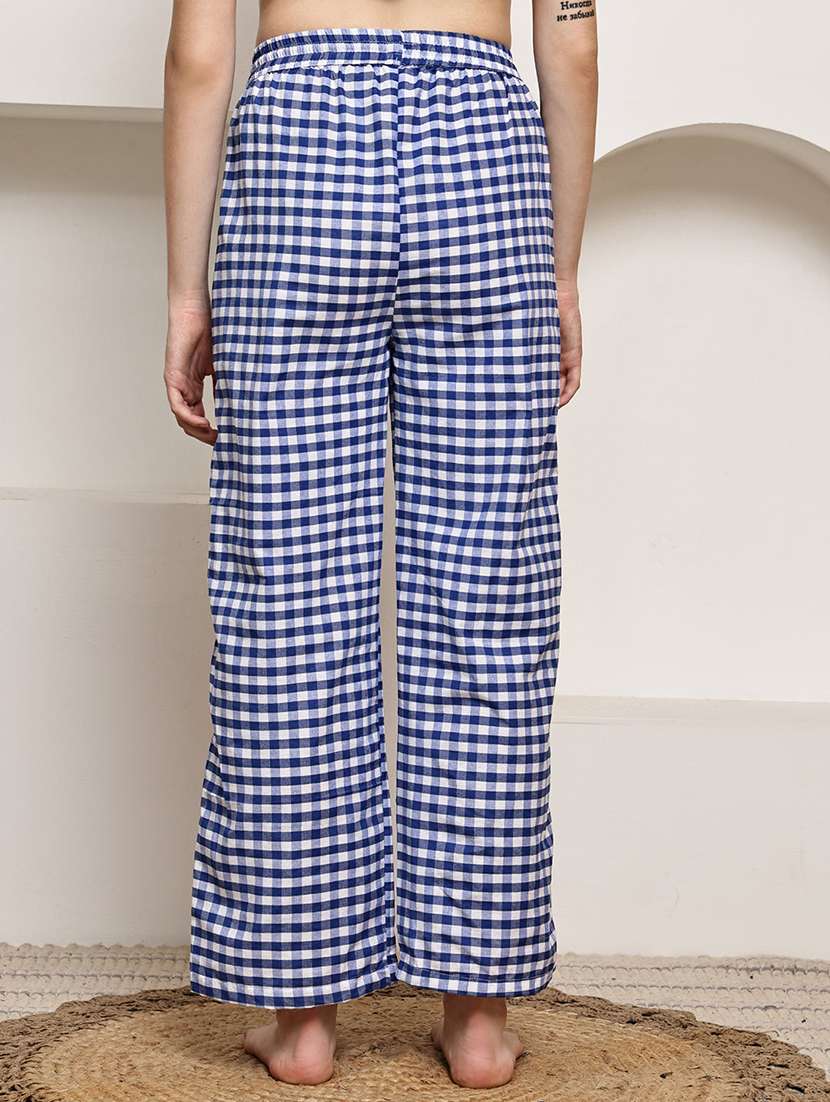 women mid rise loung wear pajama - 22330032 -  Standard Image - 3