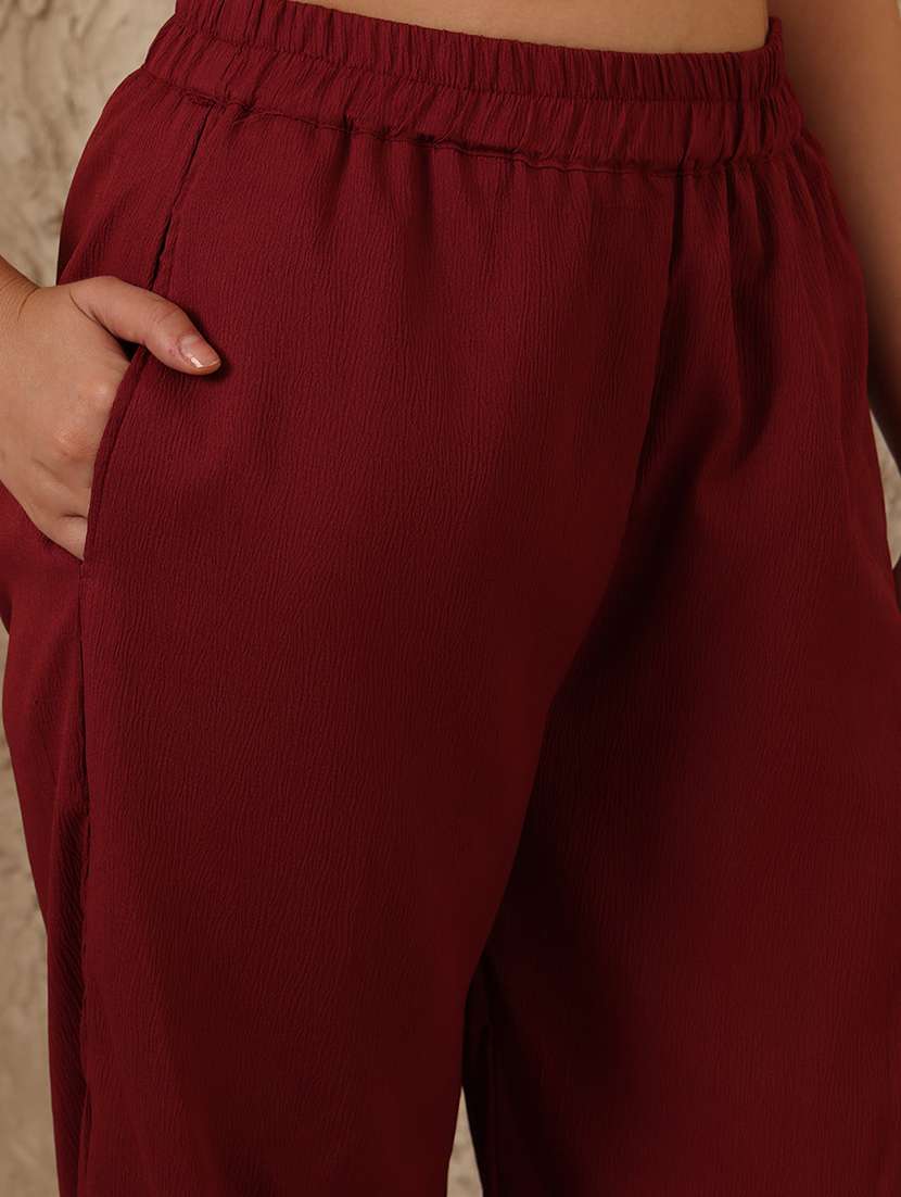 women solid nightwear pyjama set - 22330161 -  Standard Image - 5