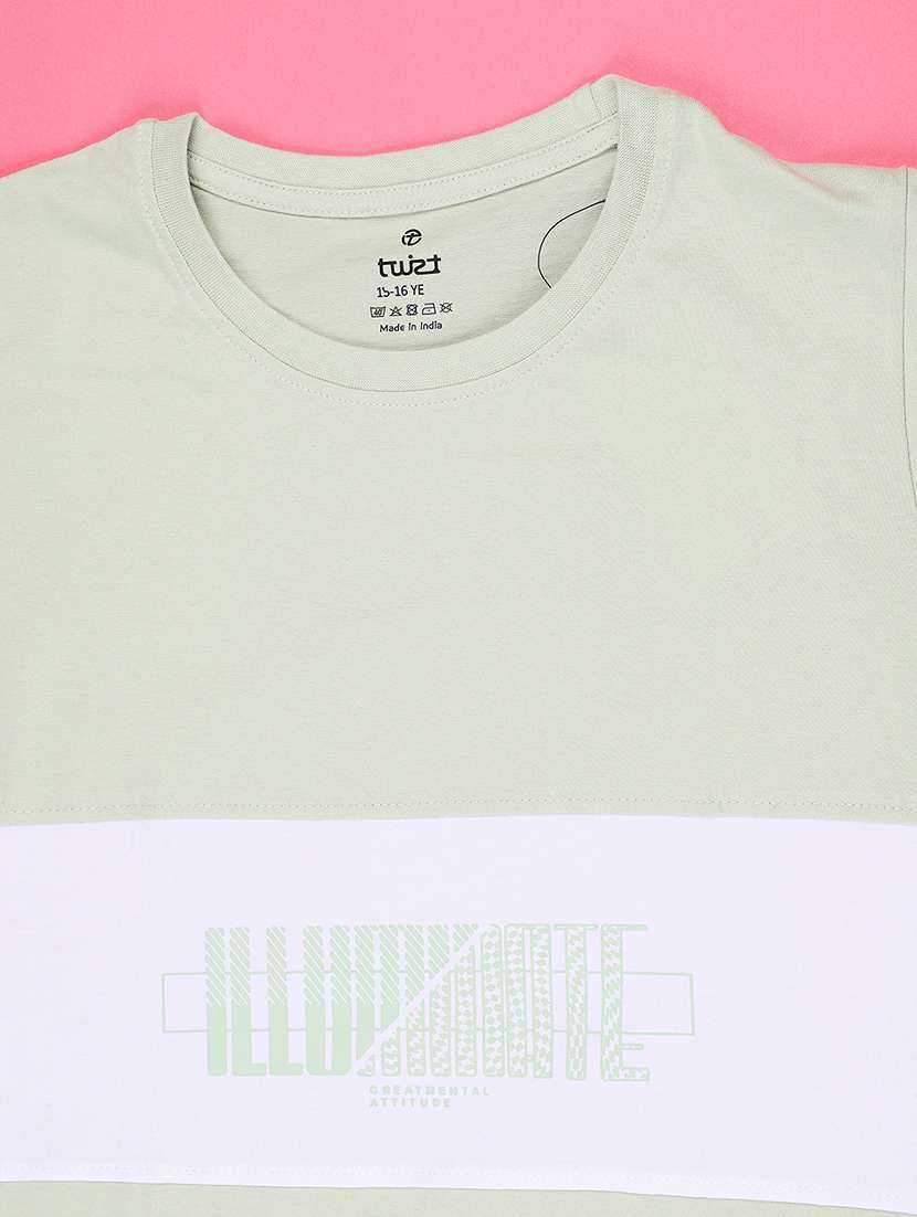 Boys Printed Short Sleeves Regular Fit T-shirt - 22331238 -  Standard Image - 3