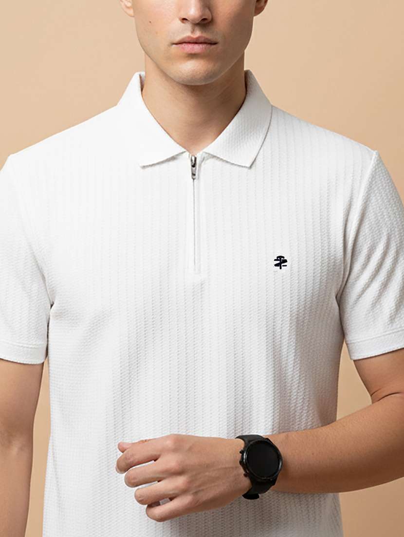 men solid short sleeve regular fit polo t-shirt - 22331683 -  Standard Image - 3