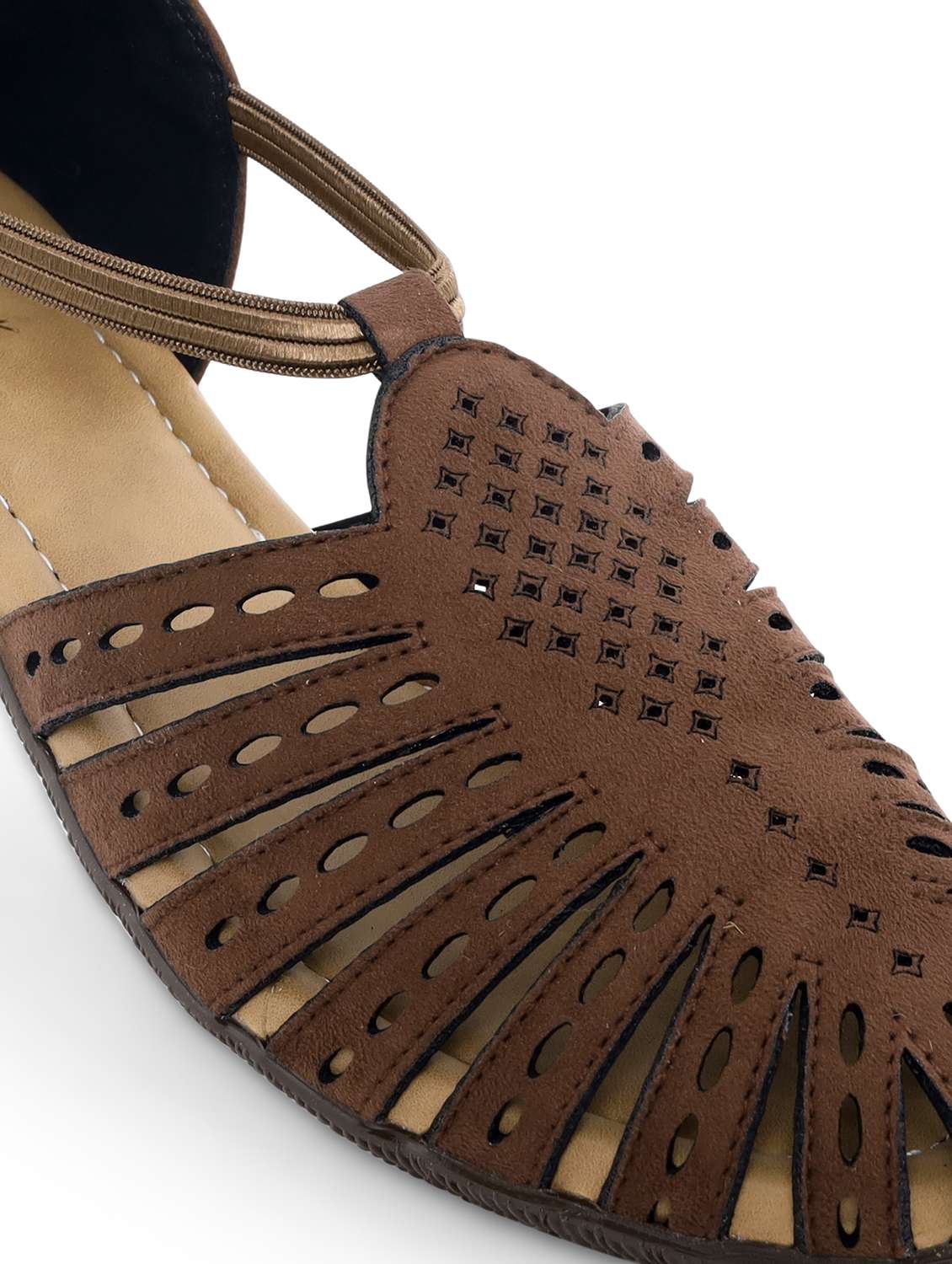 women solid slip on flat sandal - 22331770 -  Standard Image - 5