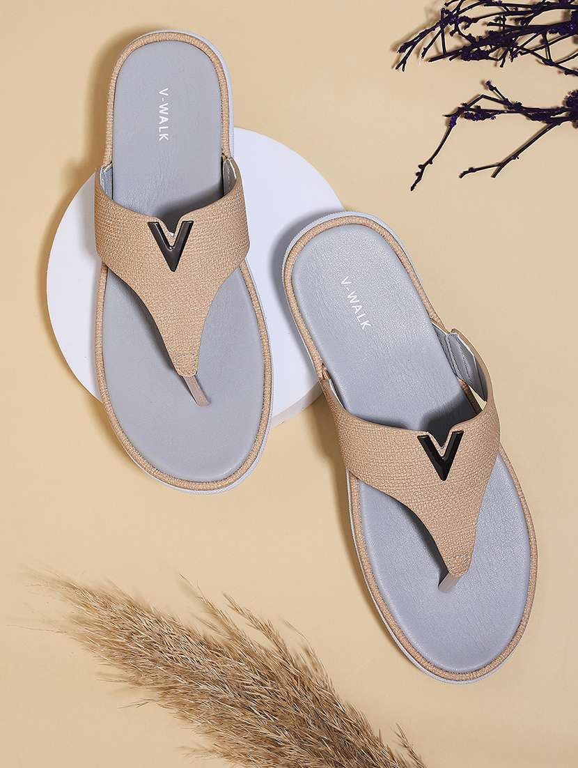women slip on flat sandals