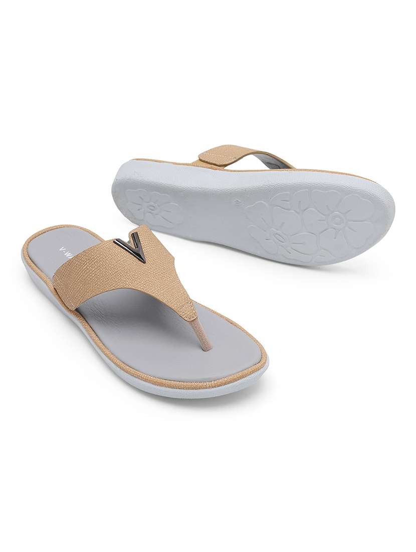 women slip on flat sandals - 22331812 -  Standard Image - 3