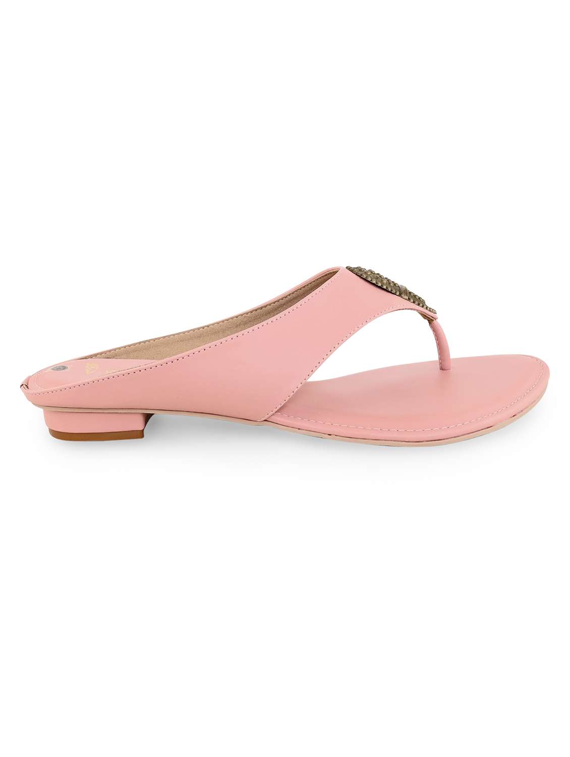 women solid slip on flat sandal - 22331863 -  Standard Image - 3