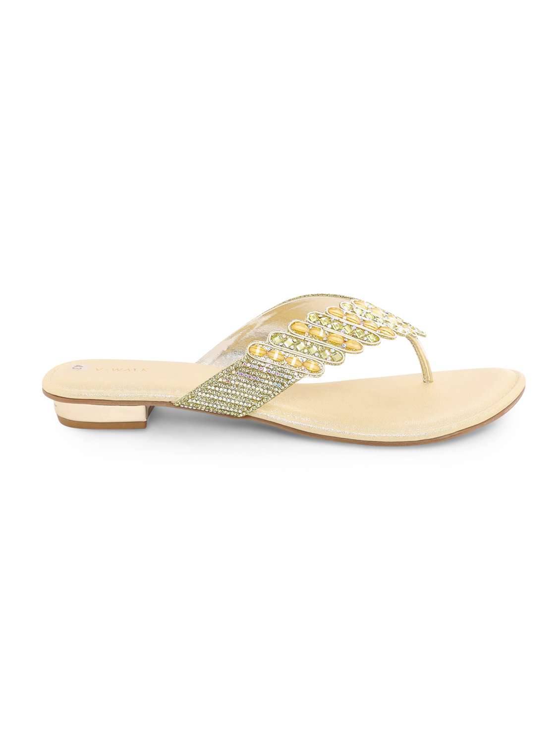 women embellished slip on sandal - 22331870 -  Standard Image - 3