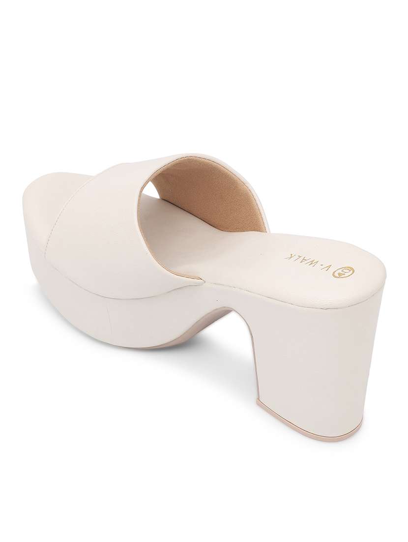women beige slip on sandal - 22331893 -  Standard Image - 3