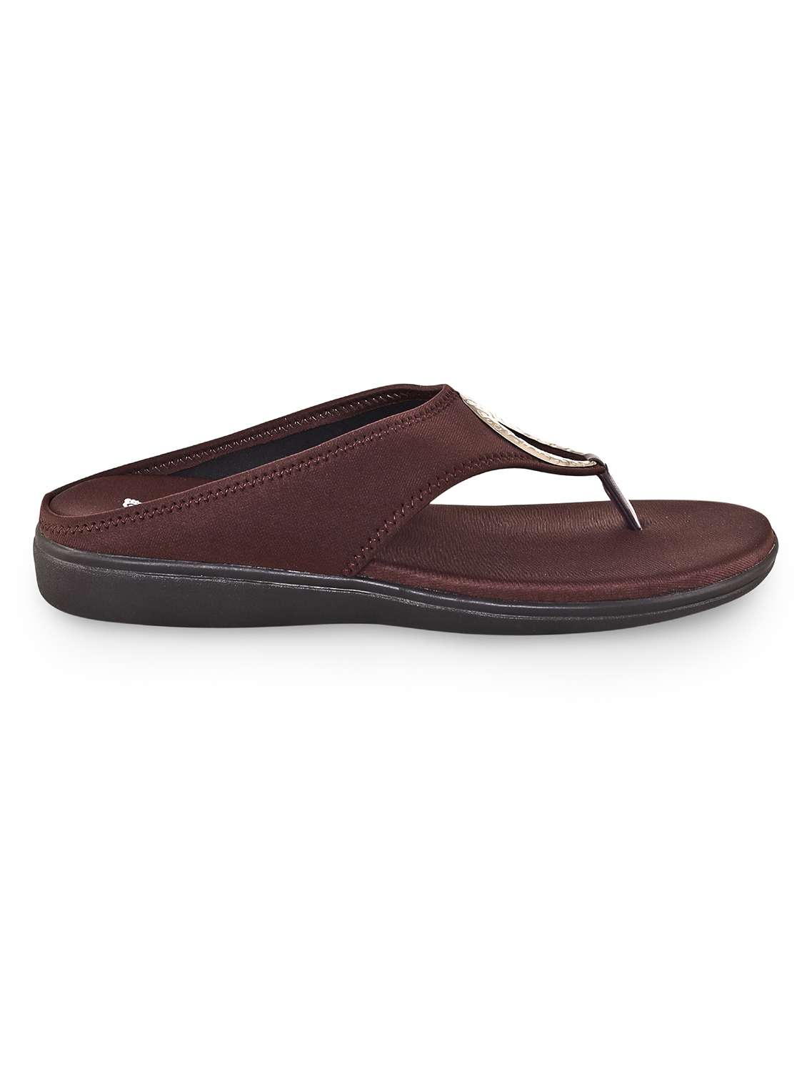 women solid slip on flat sandal - 22331909 -  Standard Image - 3