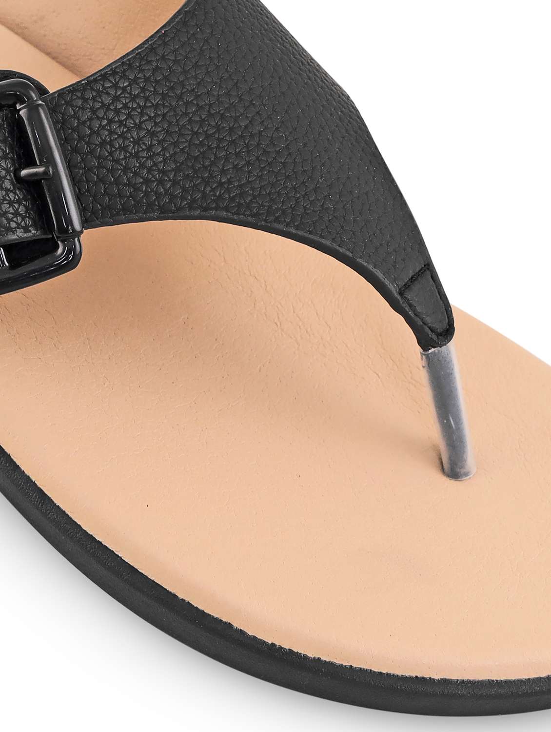women solid slip on flat sandal - 22331911 -  Standard Image - 5
