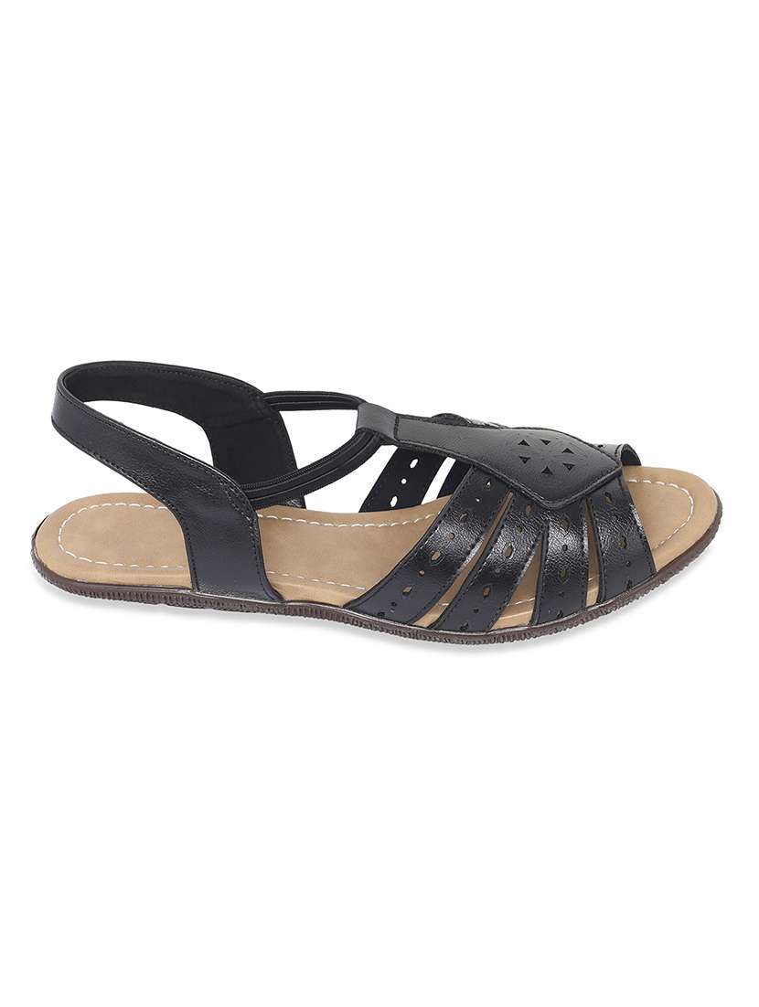 women solid slip on flat sandal - 22331926 -  Standard Image - 3