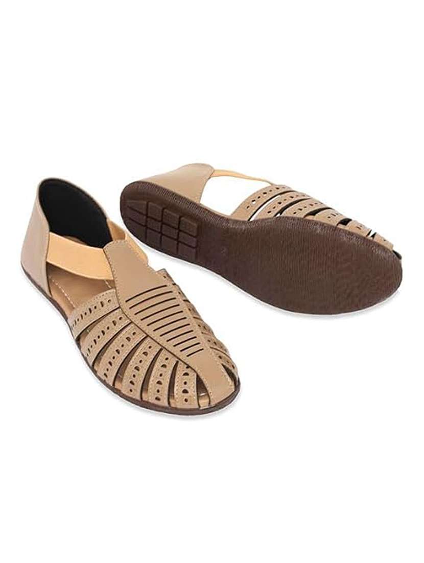 women solid slip on flat sandal - 22331931 -  Standard Image - 3