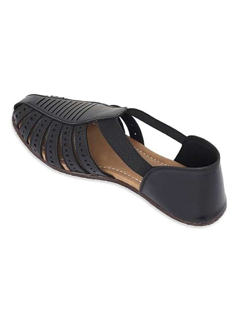 women solid slip on flat sandal - 22331932 -  Standard Image - 3