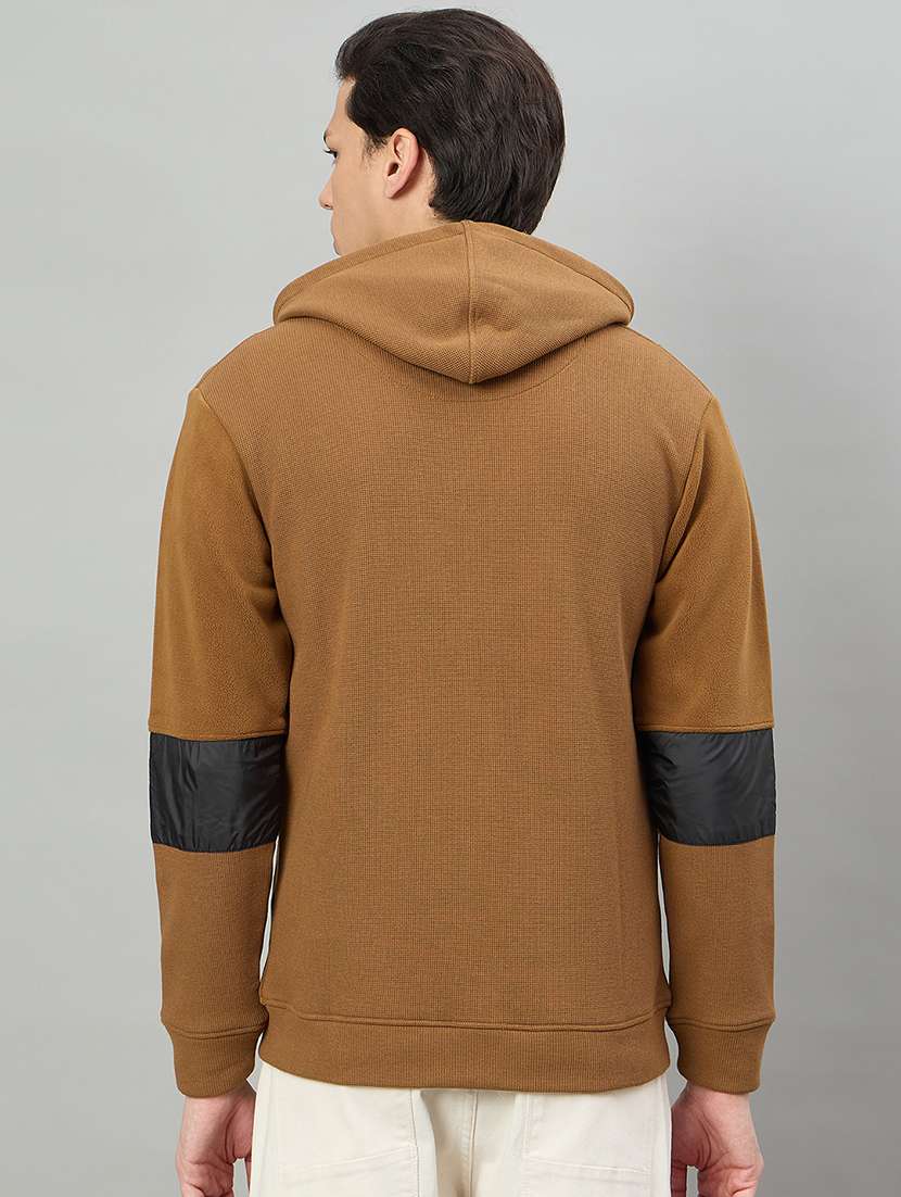 men color block long sleeve regular fit sweatshirt - 22332388 -  Standard Image - 3