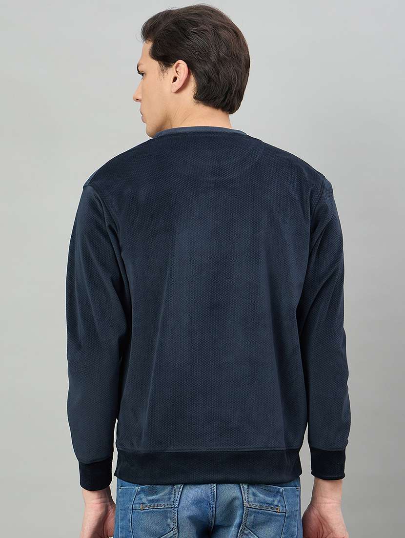 men typographic long sleeve regular fit sweatshirt - 22332394 -  Standard Image - 3