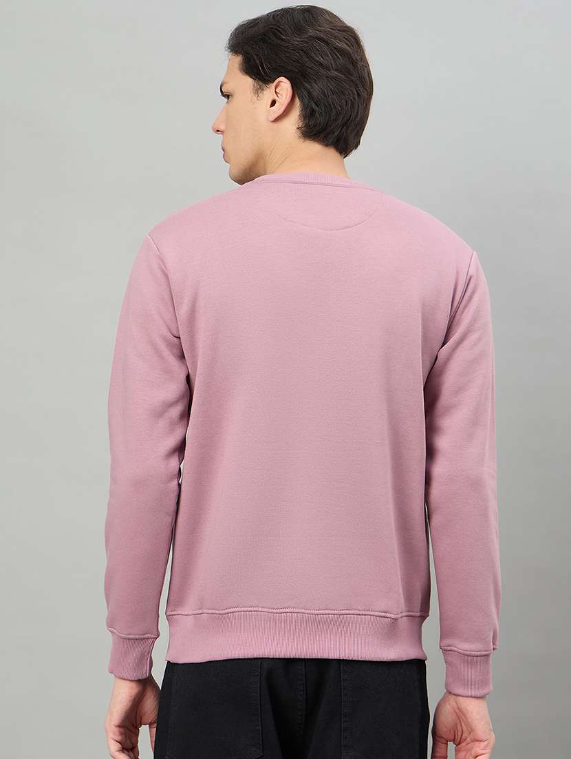 men typographic long sleeve regular fit sweatshirt - 22332402 -  Standard Image - 3