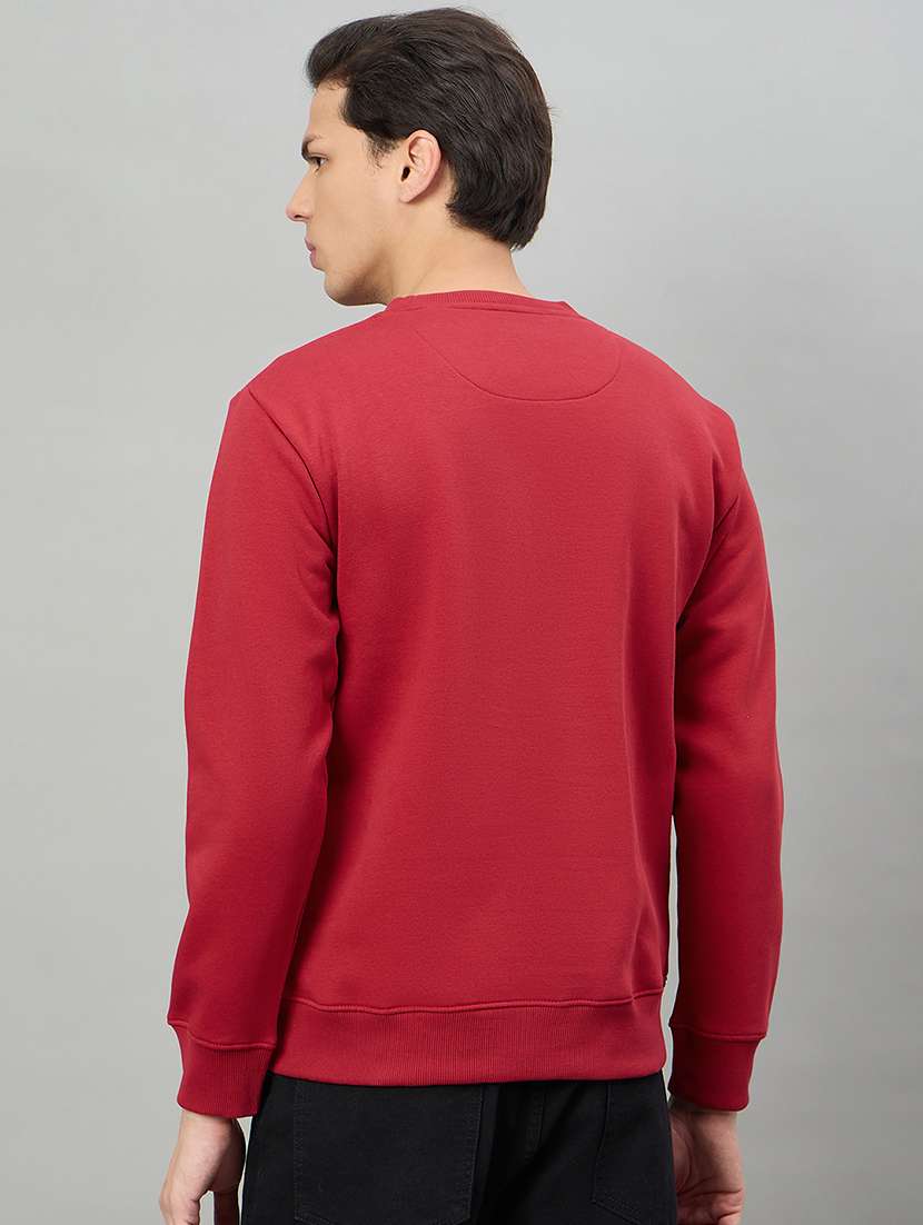 men typographic long sleeve regular fit sweatshirt - 22332405 -  Standard Image - 3