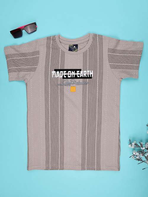 Boys Printed Short Sleeve T Shirt