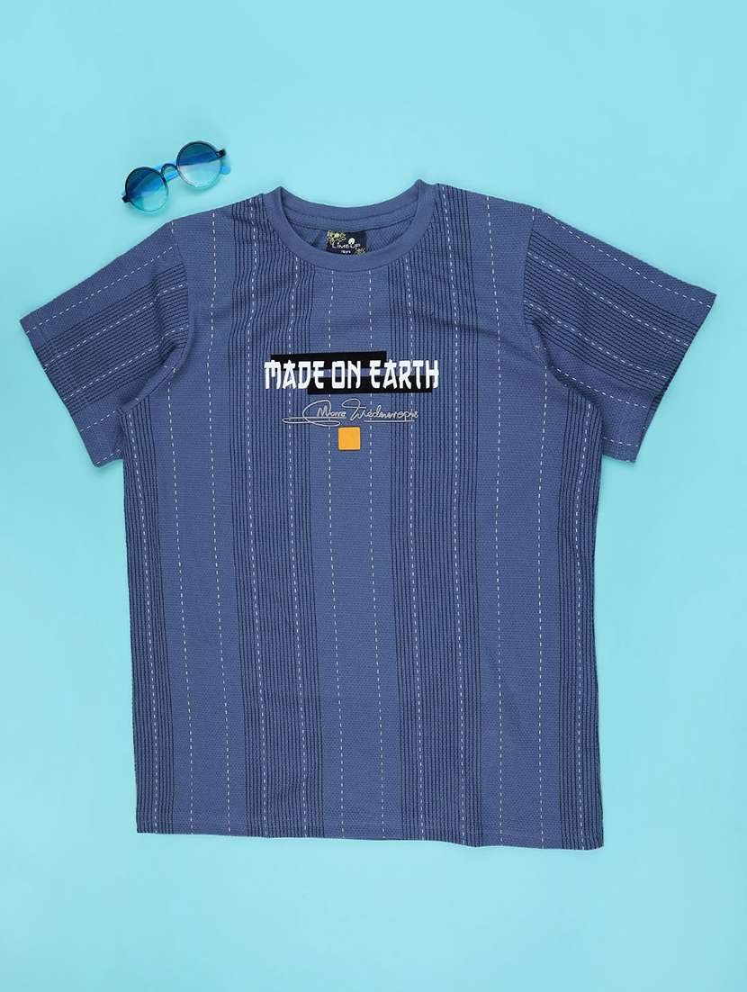 boys printed short sleeve t-shirt